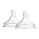 image 1 of Dr. Brown's Options+ Teat 3m+ 2Pk