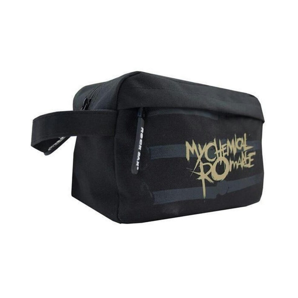 image 1 of Rock Sax My Chemical Romance Toiletry Bag - Black - One Size