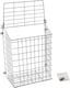 image 4 of Actiasgear - Front Door Letter Cage/Mail Catcher | White (Extra Large)