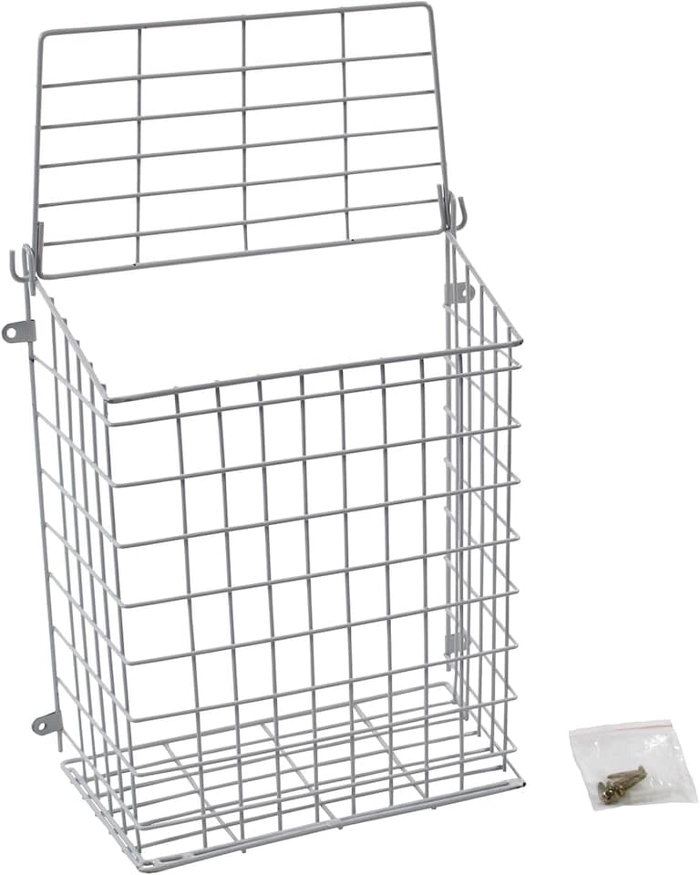 image 1 of Actiasgear - Front Door Letter Cage/Mail Catcher | White (Extra Large)