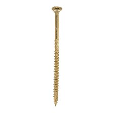 Timco - C2 Clamp-Fix Premium Clamping Multi-Purpose Screws - TX - Double Countersunk - Yellow (Size 5.0 x 100 - 300 Pieces)
