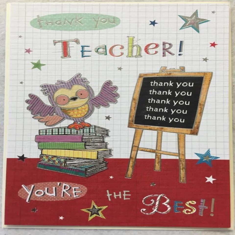 image 1 of Thank You Teacher Card