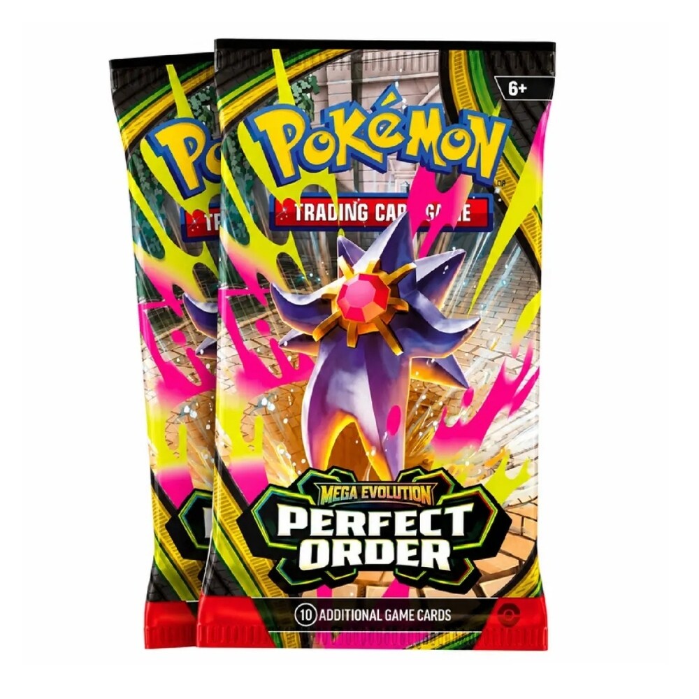 Pokemon TCG Mega Evolution Perfect Order - 2 * Booster Pack - English | Size: 2 Pack