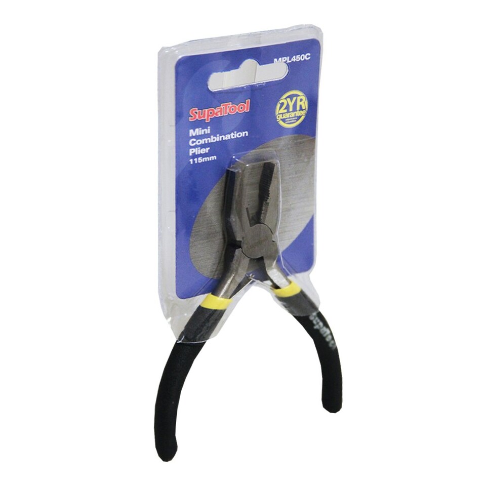 image 1 of SupaTool Mini Combination Plier - Black - 4.5in