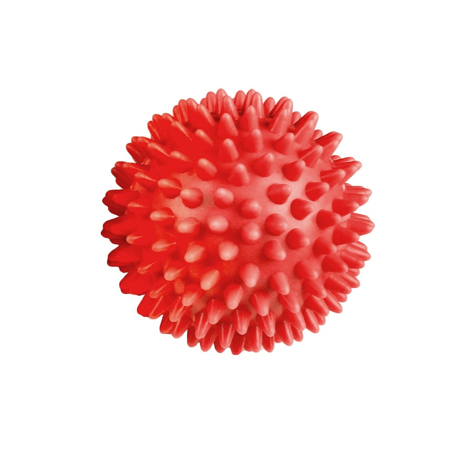 image 1 of Fitness Mad Spiked Massage Ball (Pack of 3) - Red/Blue/Black - One Size