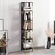 image 3 of Decorotika Polka 5-tier Bookcase Shelving Unit | Multi
