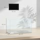image 9 of PawHut 24L Fish Tank with Protective Base Mat 40 x 25 x 25 cm