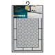 image 2 of JVL Avanti Machine Washable Entrance Doormat and Runner Set - Grey