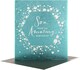 image 7 of Silver Foil Confetti Garland Design Son Birthday Card