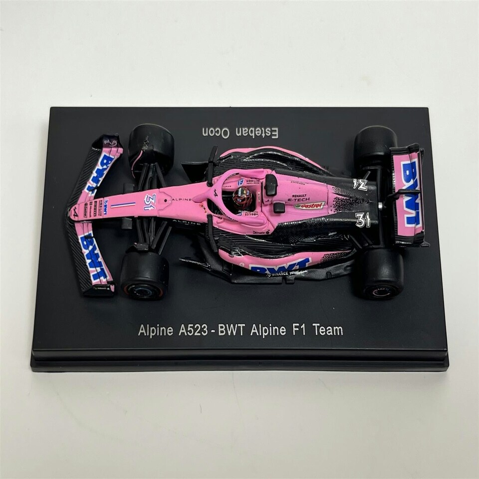 image 1 of Esteban Ocon Alpine A523 #31 BWT Alpine F1 Team 2023 1:64 Spark Y286