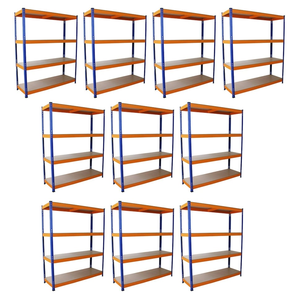 image 1 of 10 x S-Rax Racking 150cm x 50cm Blue