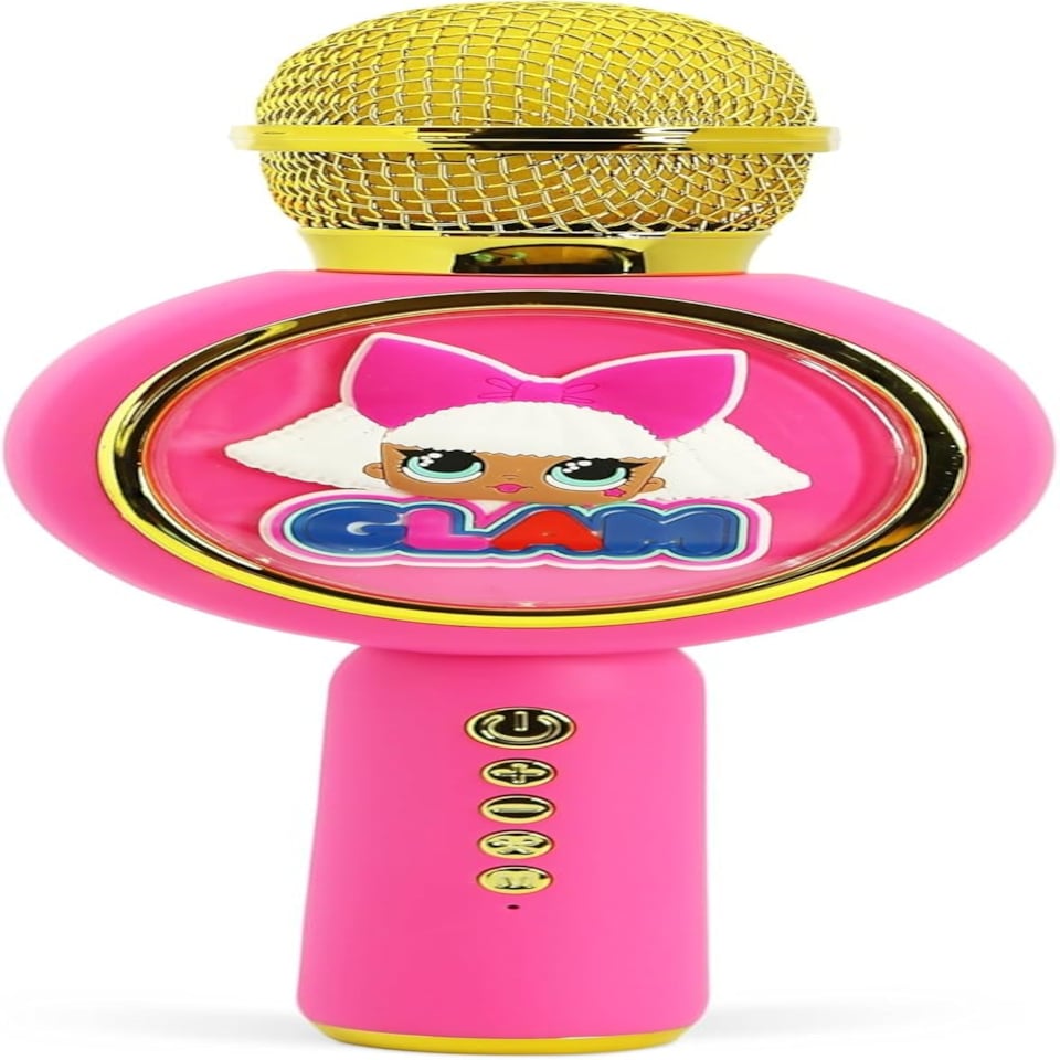 image 1 of L.O.L. Surprise! Glam Karaoke Microphone and Wireless Speaker with LED Lights