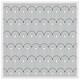 image 1 of Geometric curves (Picture Frame) White | M