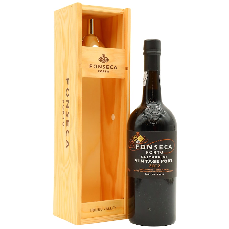 Fonseca - Guimaraens Vintage 2012 Port (Wooden Box & Decanting Funnel)