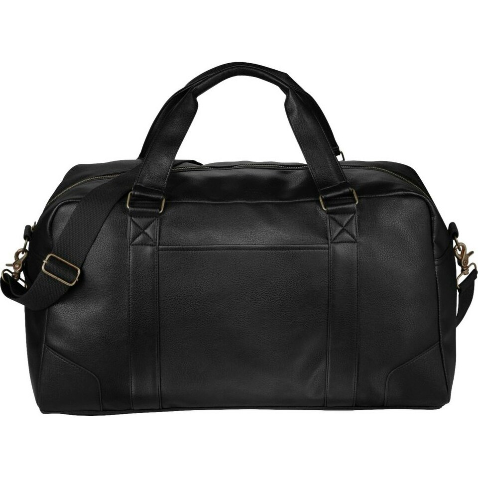 image 1 of Avenue Oxford Weekender Duffel - Solid Black - 48 x 23 x 26cm