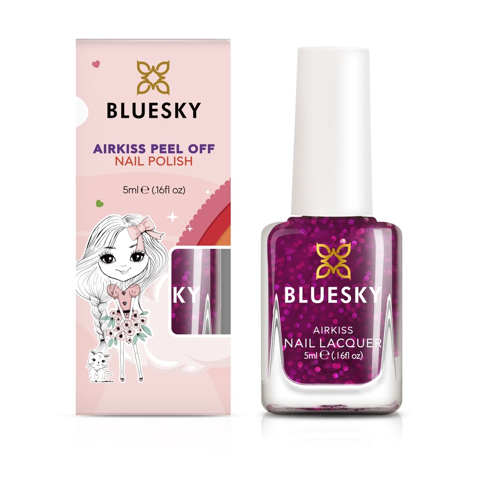 image 1 of Bluesky Pink Nail Polish - All That Glitters