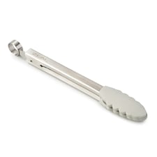 Zeal Silicone Mini Tongs, 20cm, French Grey