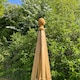 image 6 of Wooden Garden Obelisk Plant Support for Climbers (1.5m tall) - Pack of 2