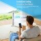 image 3 of PureMate 40-inch Oscillating Tower Fan with Timer, Sleep Mode and Remote Control