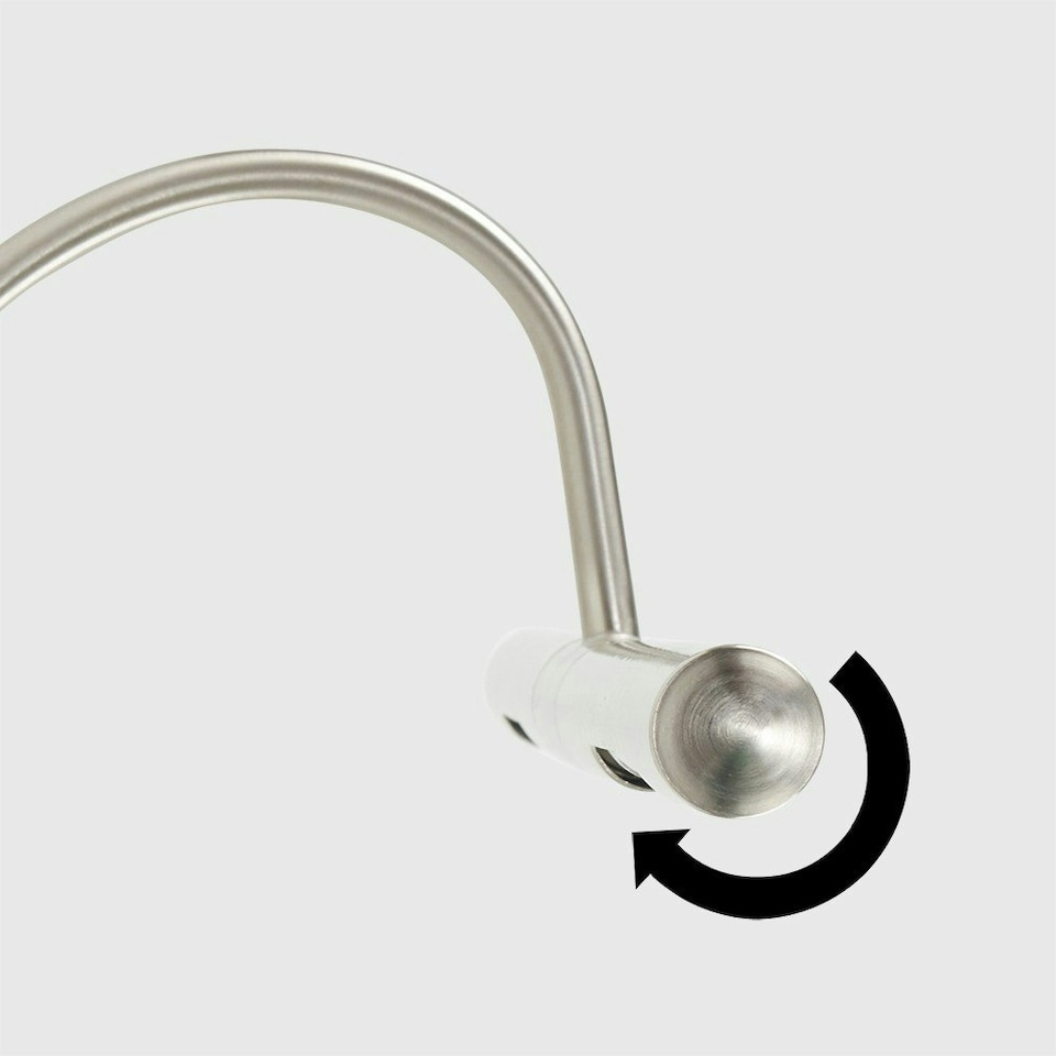image 1 of ValueLights Modern Adjustable Brushed Chrome Picture Wall Light Chrome