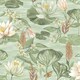 image 1 of Holden Décor Rural Paradise Lily Pads Wallpaper - Green - 10m x 53cm Green