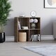 image 2 of Vida Designs Durham 2x2 Cube Storage Bookcase Display Unit, Dark Wood