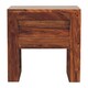 image 10 of ArtisaN Furniture Solid Wood U-Square Honey Bedside