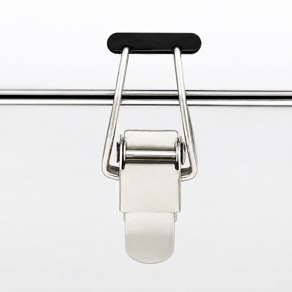 image 1 of Portable Stainless Steel Barrel BBQ Charcoal Barbecue Table Top