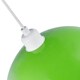image 9 of Industrial Retro Designer Lime Green Gloss Disc Metal Ceiling Pendant Lamp Shade | Green
