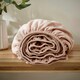 image 9 of Touch Of Linen - Seashell Pink - Fitted Sheet Pink | Seashell Pink | Double