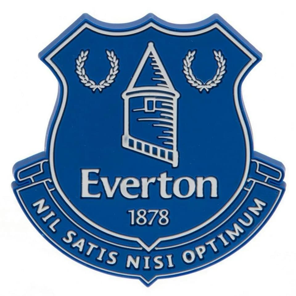Everton FC 3D Crest Fridge Magnet - Blue/White - One Size