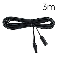 ValueLights Black Outdoor Decking Cable For 15mm Decking Lights