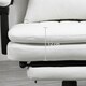 image 8 of Vinsetto Office Chair, Ergonomic Desk Chair with 6-Point Vibration Massage and Lumbar Heating, Computer Chair with Lumbar Support Pillow, 155 Reclining Back and Footrest, Cream White