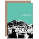 image 1 of Arthur's Seat Edinburgh Scottish Landmark Teal Scottish Scotland Card