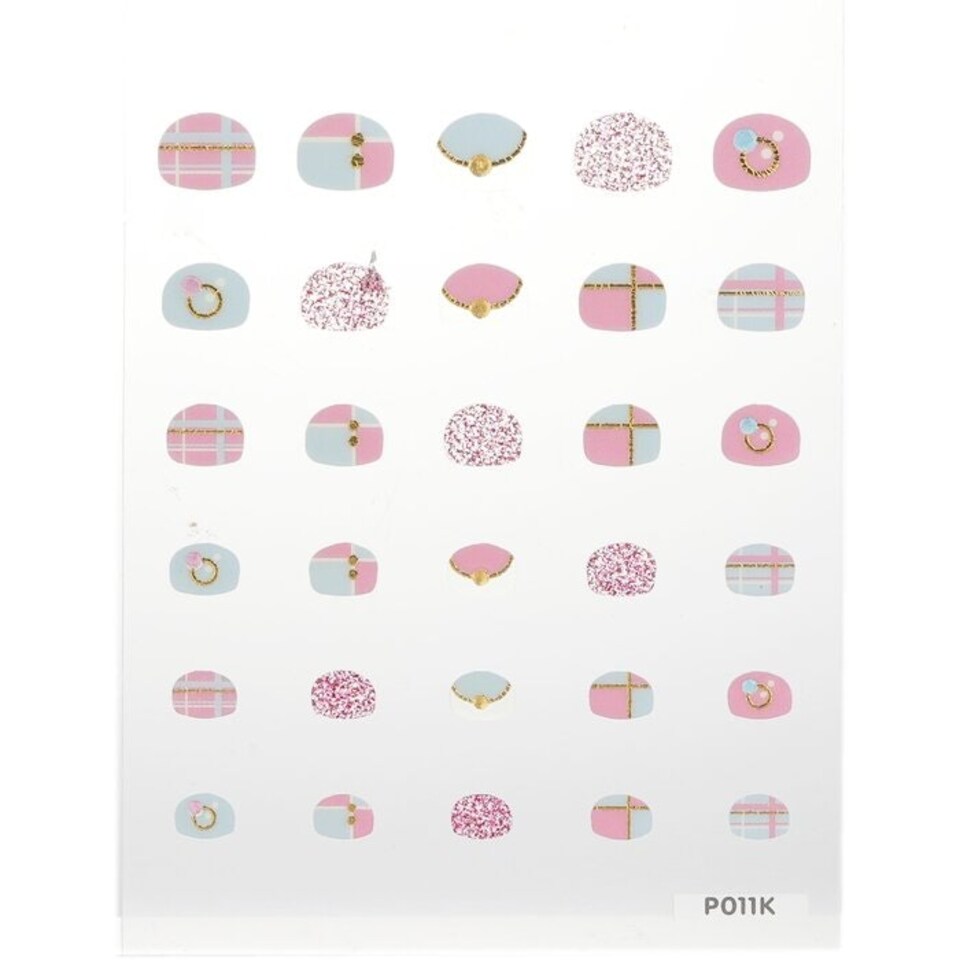 image 1 of Princess Kids Nail Sticker - # P011k - 1pack Multi