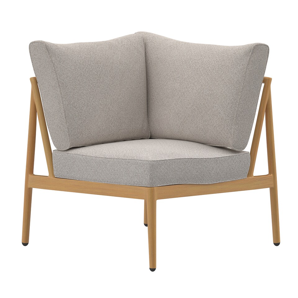 image 1 of Charles Bentley Almada 4-5 Seater Corner Lounge Set