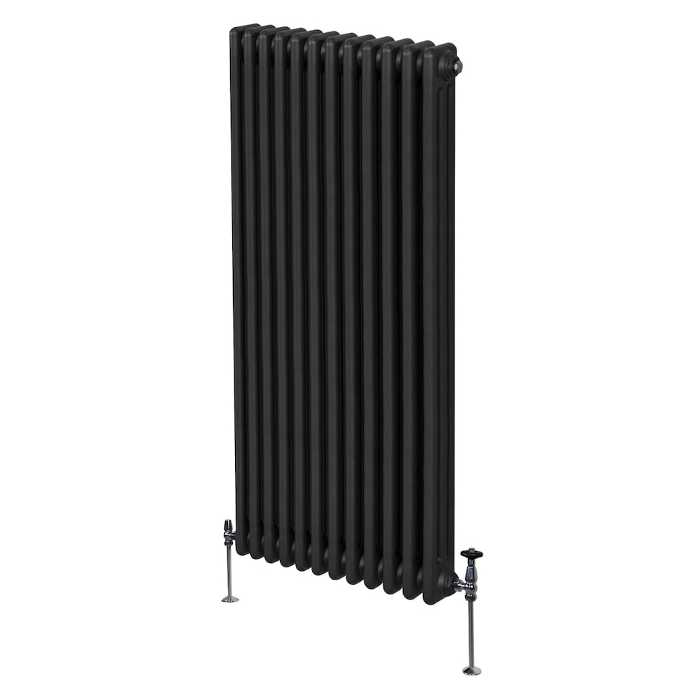 image 1 of Traditional 3 Column Radiator 1800 x 562mm Black