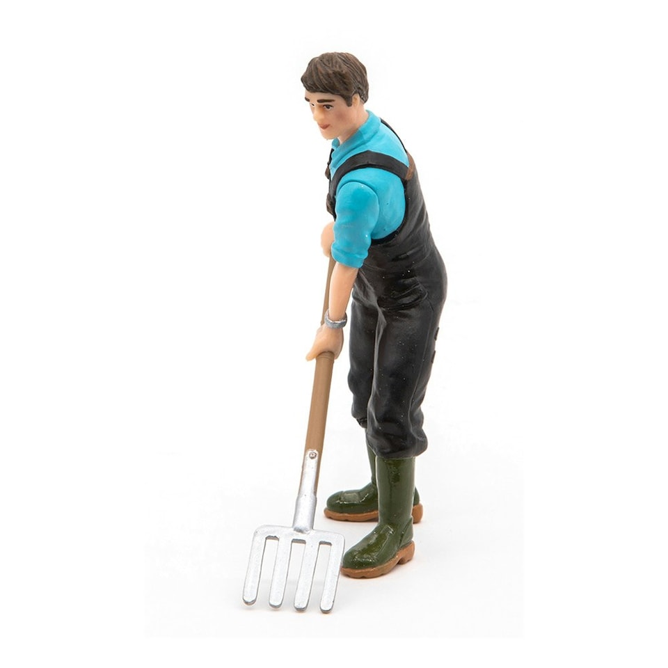 image 1 of PAPO Farmyard Friends Gardener Toy Figure
