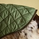 image 6 of Joules Small Khaki Quilted Dog Coat