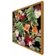 image 4 of Tropical flowers & plant leaves (Picutre Frame) Grey | S