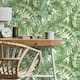 image 4 of Fine Decor Maui Leaf Wallpaper - Green - One Size Green