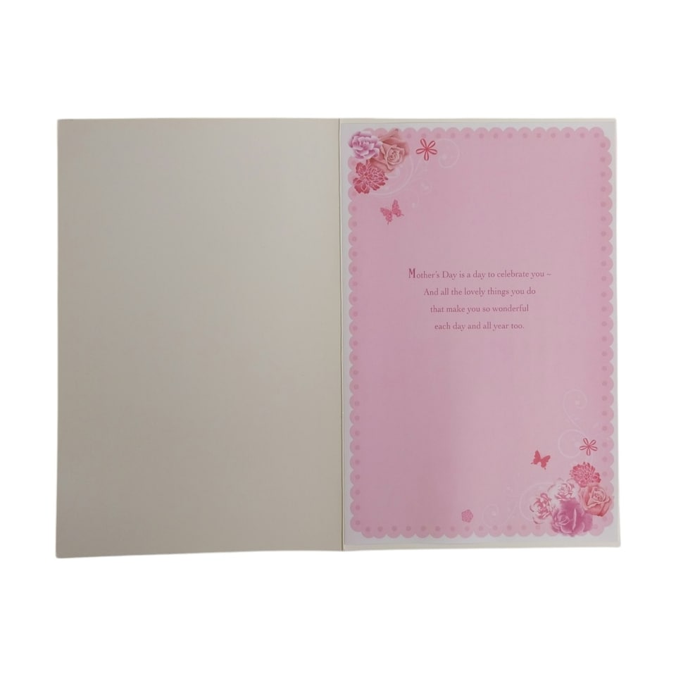 image 1 of Especially For You Butterflies and Flowers Design Mother's Day Boxed Card