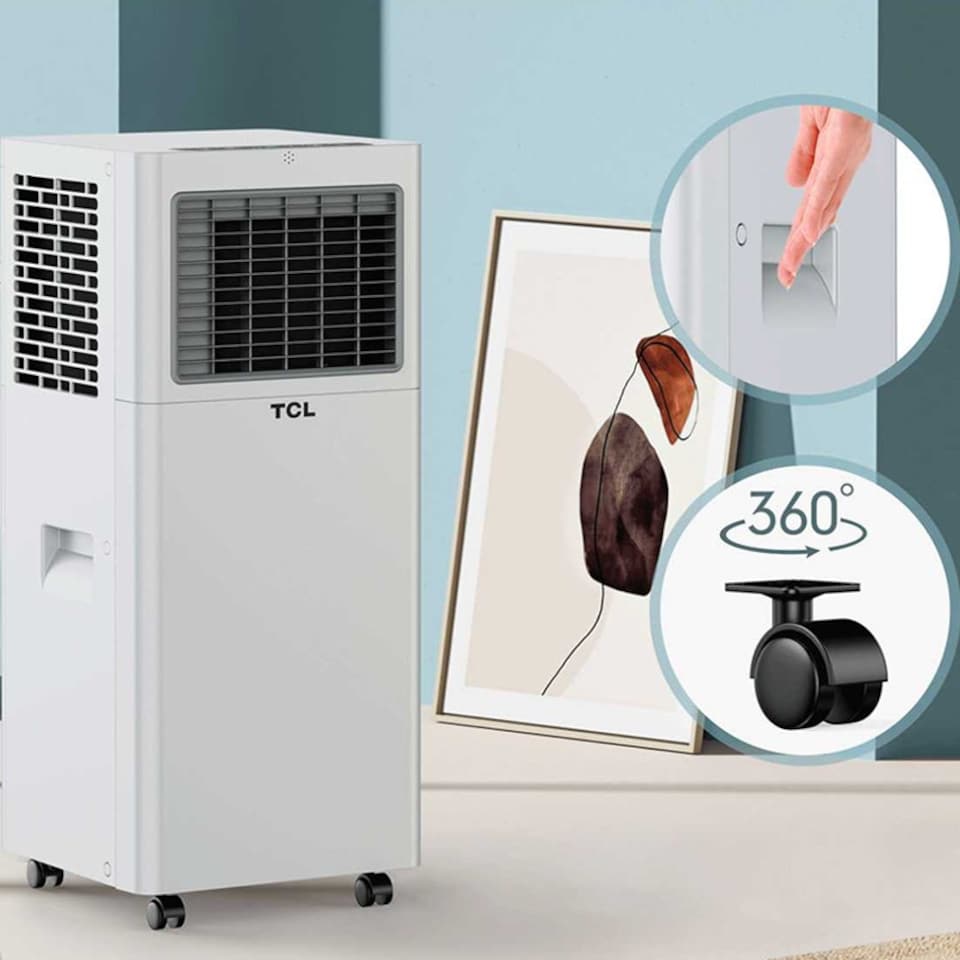 image 1 of TCL P07F4CW1K 3 in 1 Portable Air Conditioner - White