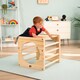 image 4 of TP Active-Tots Pikler Style Wooden Climbing Cube With Play Easel - FSC certified