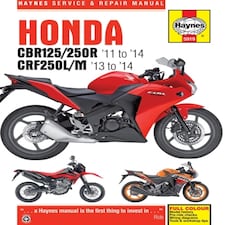 Honda Cbr125r Cbr250r Cbr300r Cb300f & Crf250 (11-18)