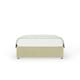 image 2 of Neptune Spring Cream Naples Velvet Divan Set Single
