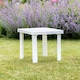 image 4 of Resol Andorra Garden Side Table - White | White | White