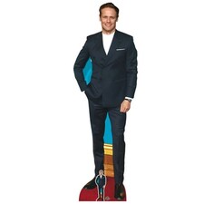 Sam Heughan Black Suit Smile Lifesize Cardboard Cutout 193cm