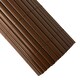 image 3 of Oypla 1m x 4m Brown PVC Outdoor Garden Fencing Privacy Screen Roll Brown