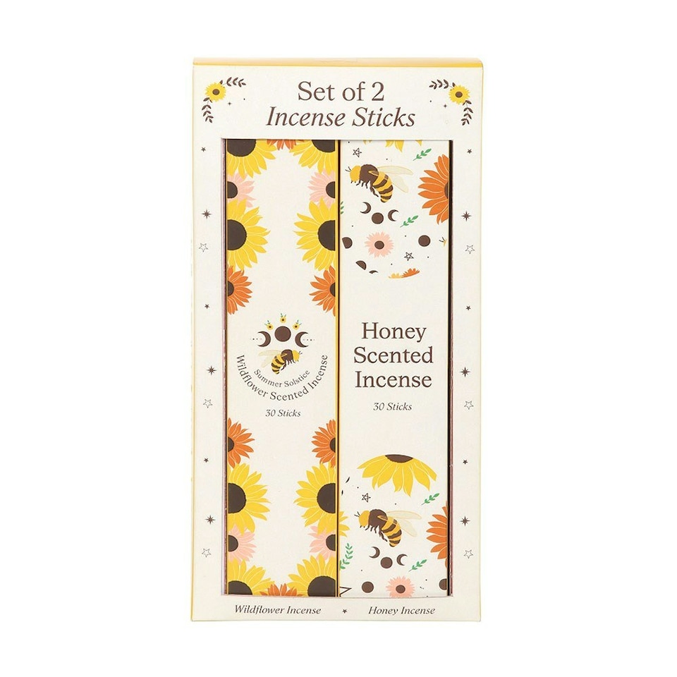 image 1 of Set of 2 Honey and Wildflower Incense Stick Packs